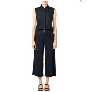 Vince Linen Blend Utility Jumpsuit
